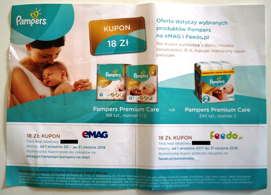 pampers 5 156sztuk