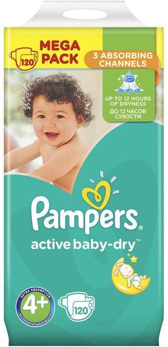 prawidłowo założony pampers