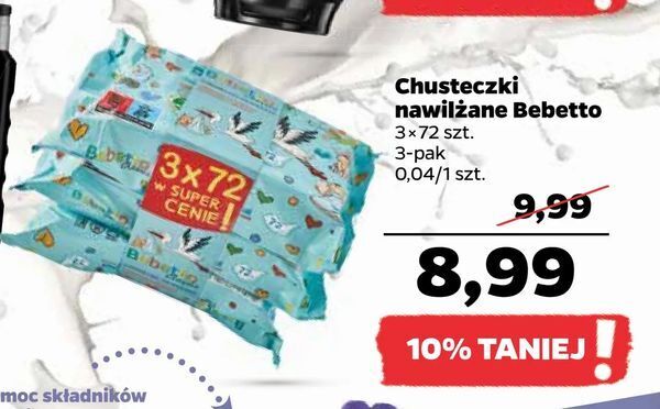 chusteczki pampers 64 szt cena