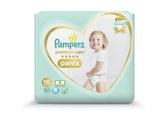 pampers pieluchomajtki duże