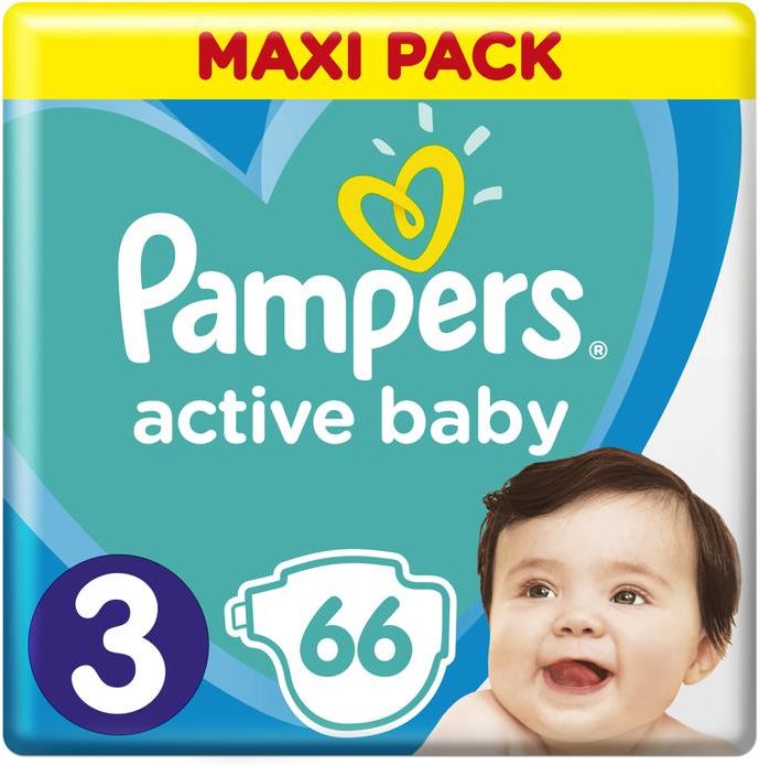 pampers active baby dry 4 49szt