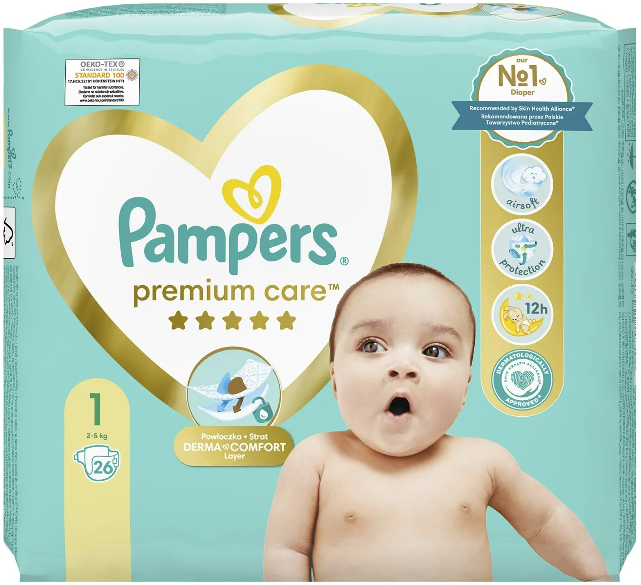 pampers zielony rozmiar 2