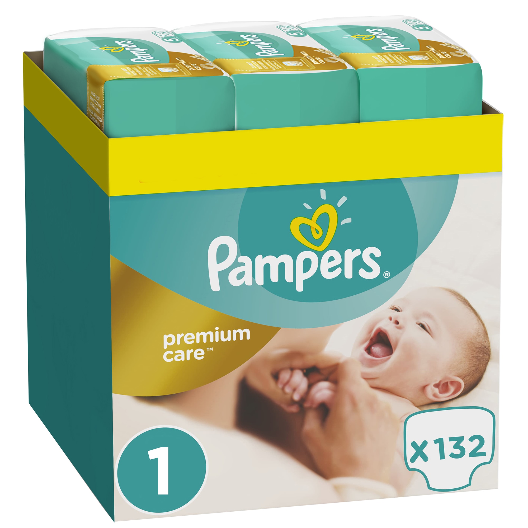 pampers premium protection new baby 2