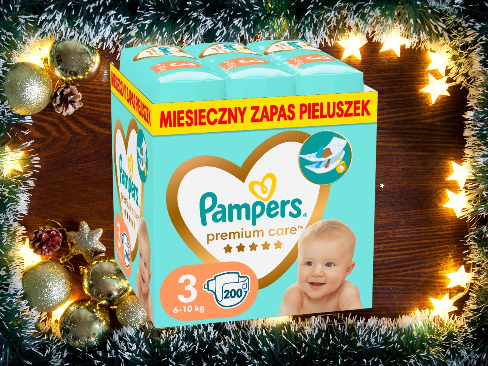 pierwsze pieluchy pampers