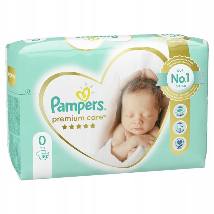 pampers active baby niebieski