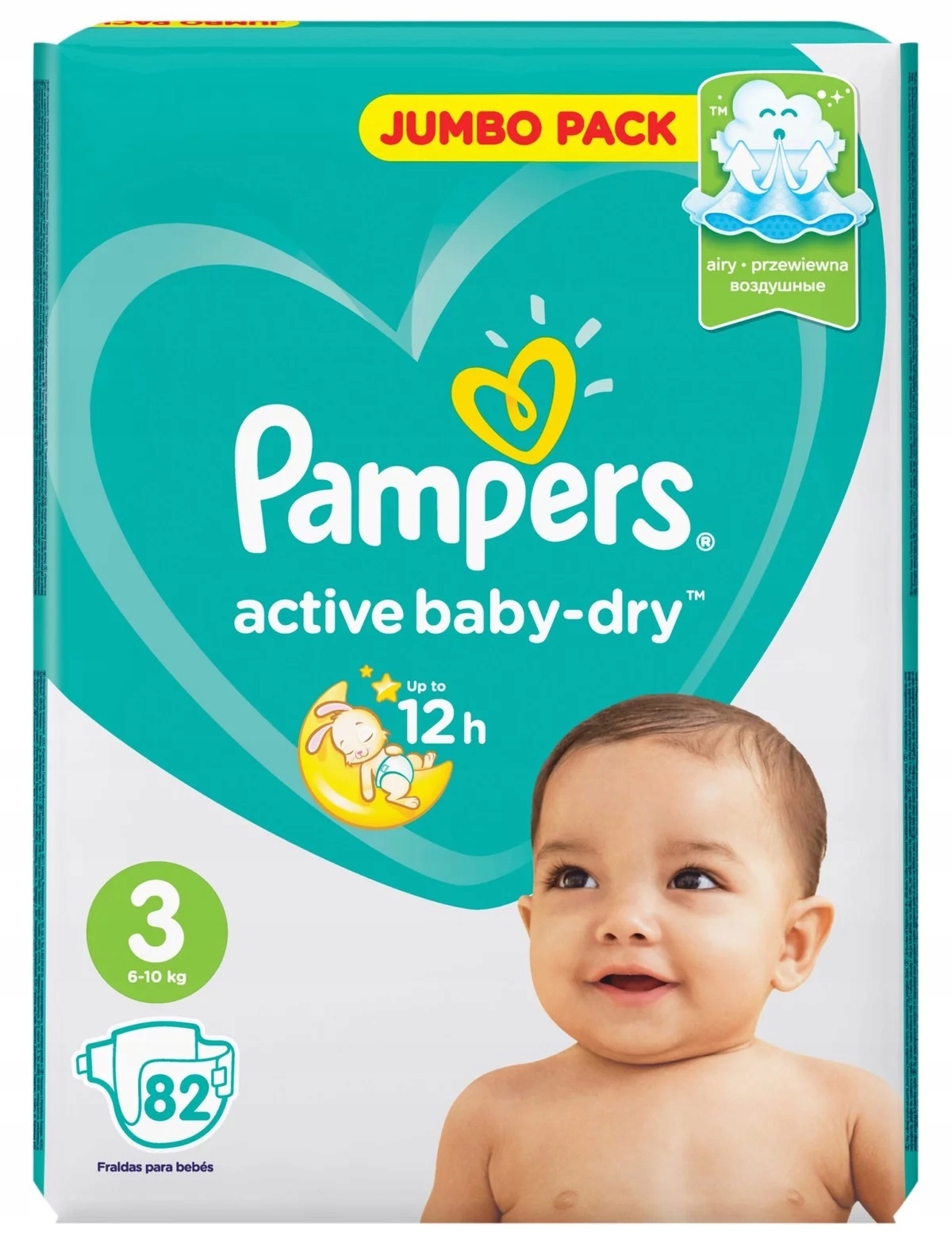 pampers premium care pieluchy rozmiar 3 midi 5-9kg 60 szt