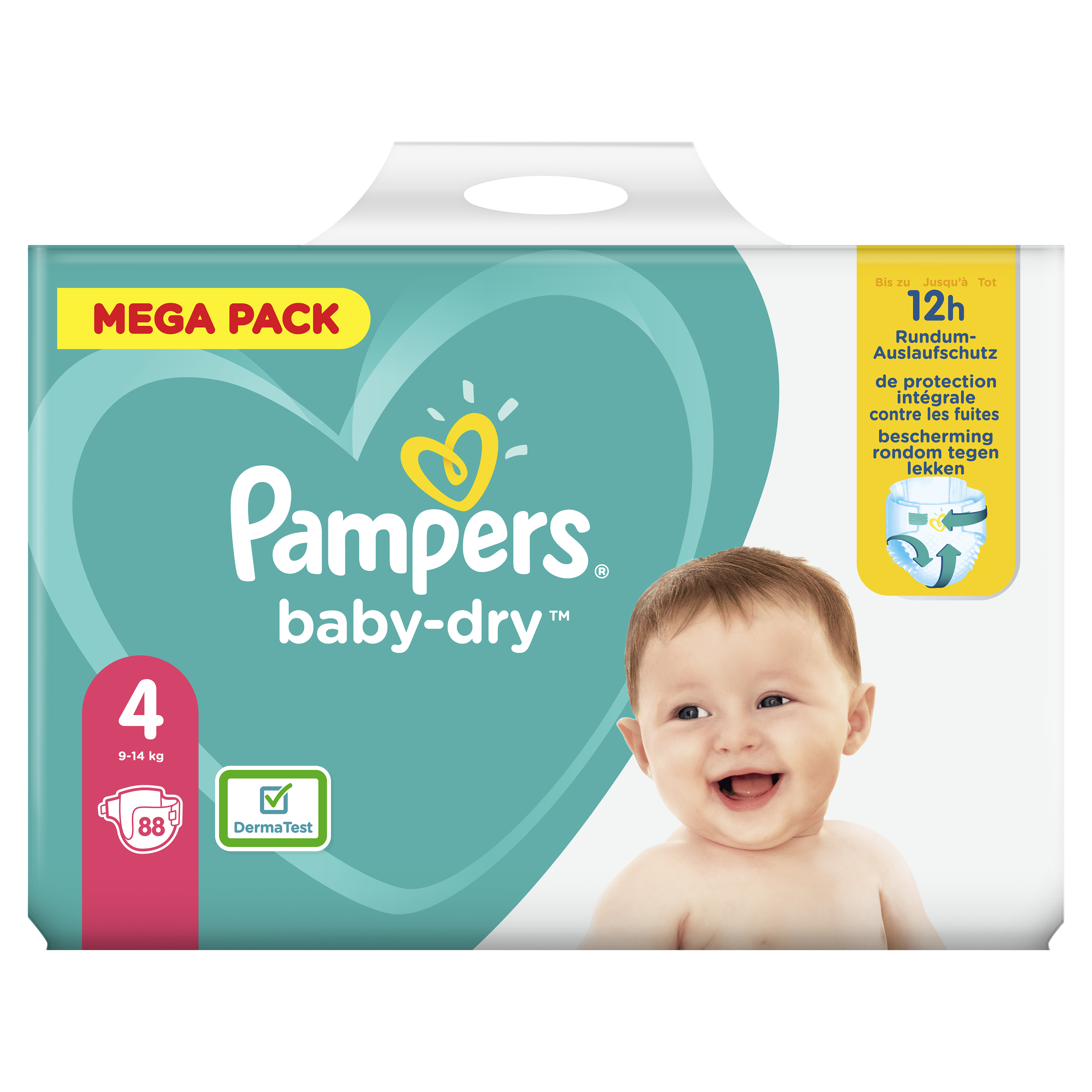 pieluchy pampers 2 active baby dry