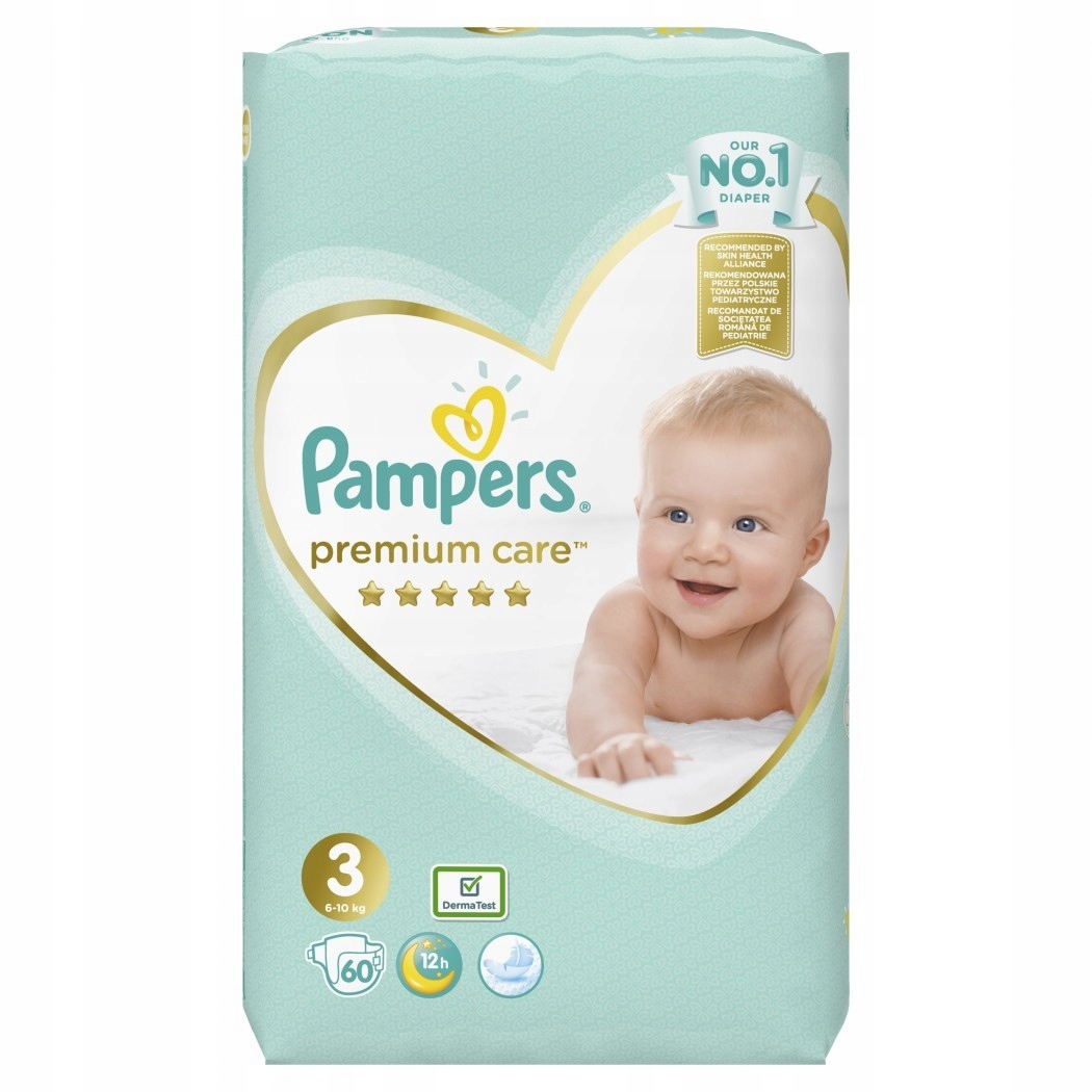 pampers premium care 4+ site allegro.pl