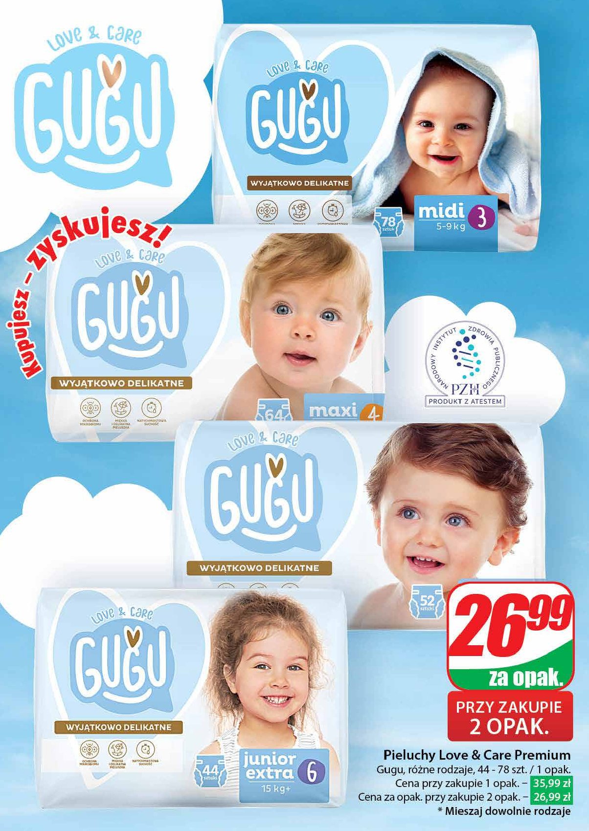 chusteczki pampers aqua baby