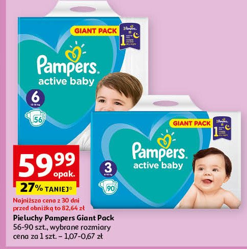 promocje pampers sleep i play 5