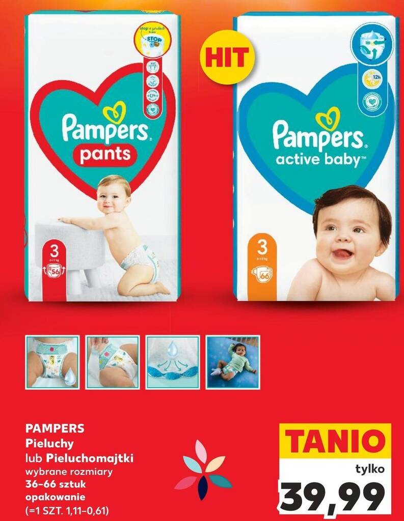 pieluchy pampers niemieckie