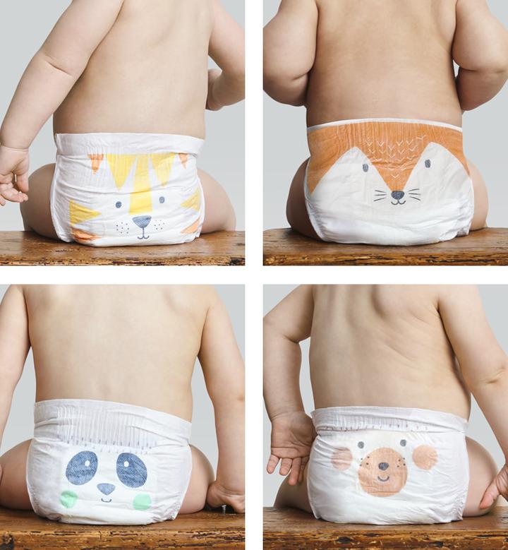 pampers pomaranczowe 4