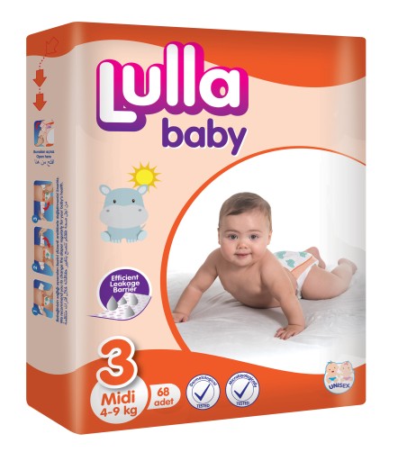 zakladanie pieluchy pampers