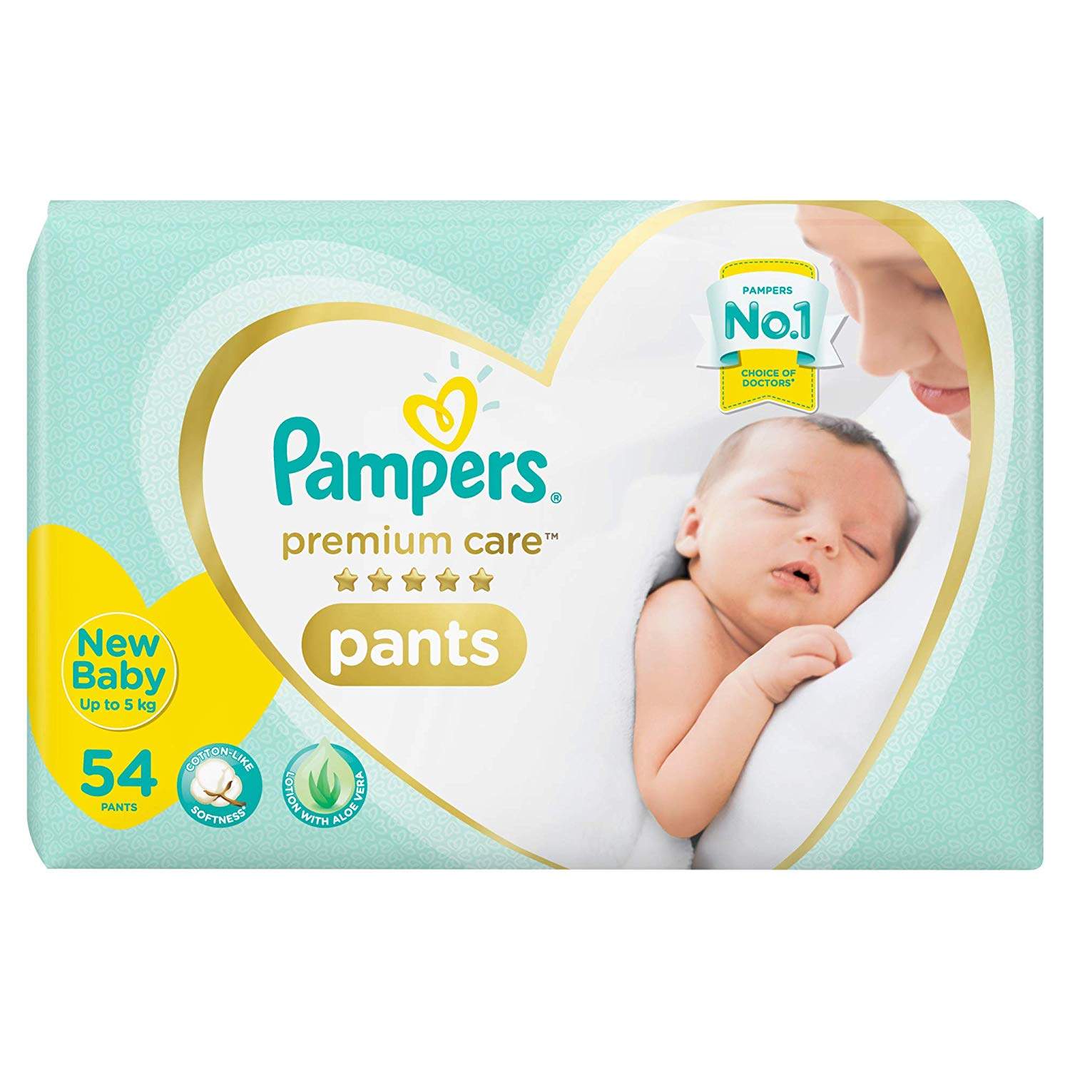 pampers pants naklejka z tylu