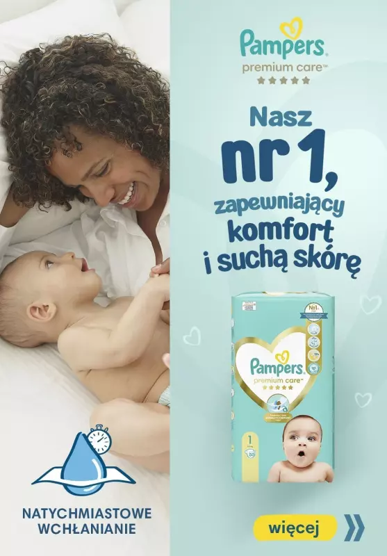 pieluszki pampers na noc probka