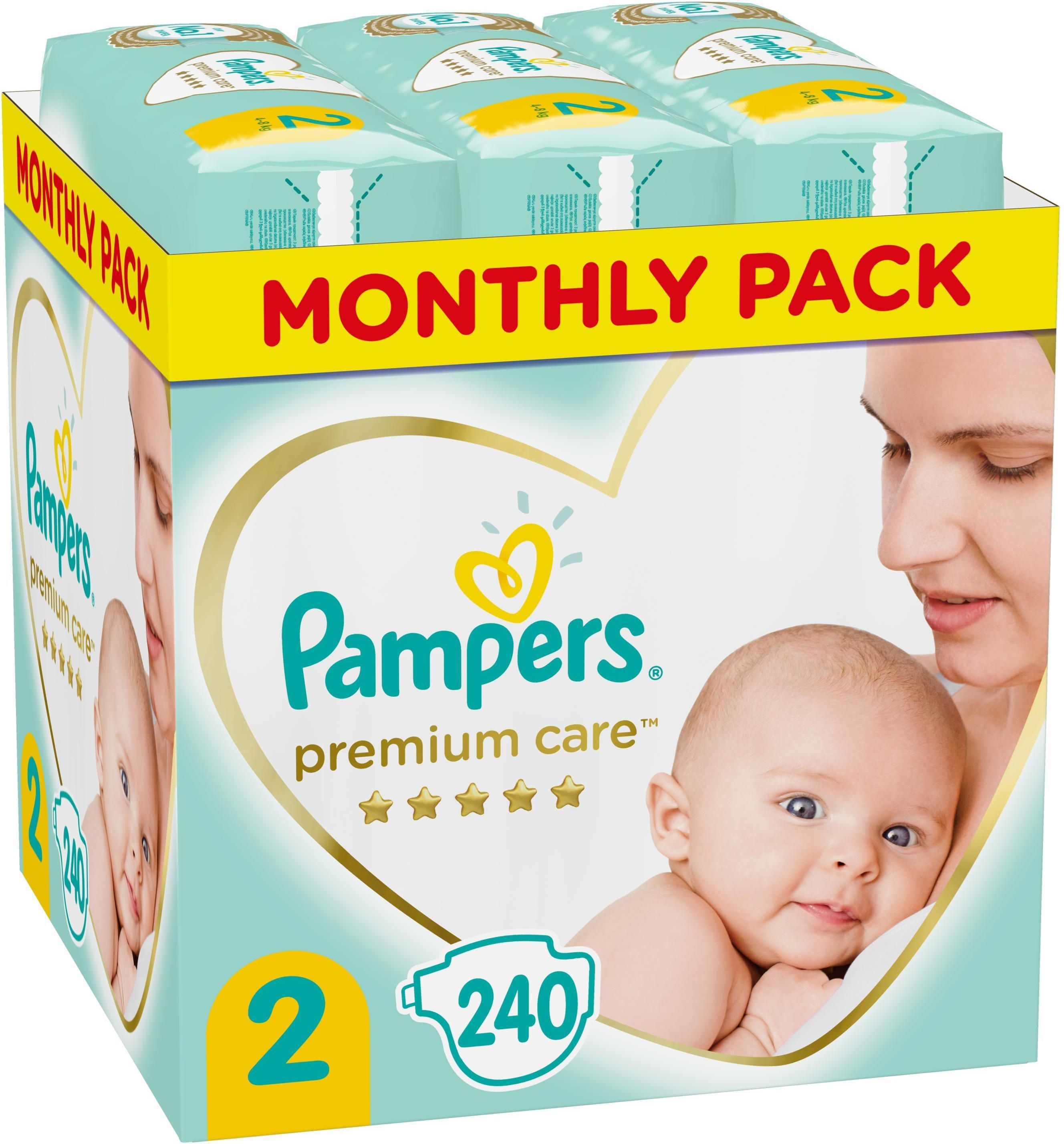 pampers premium care pieluchy rozmiar 1 newborn 2-5kg 22 sztuki