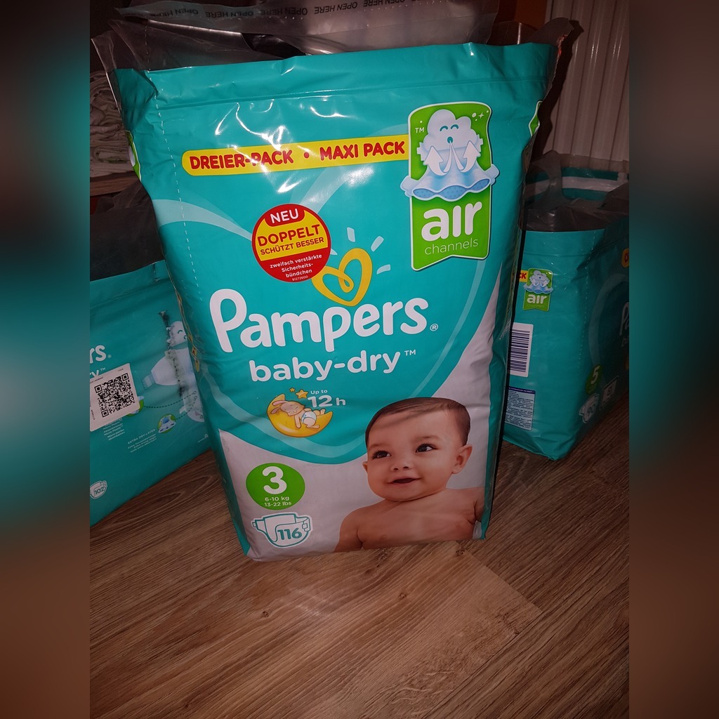 pampers 104 pack size 3