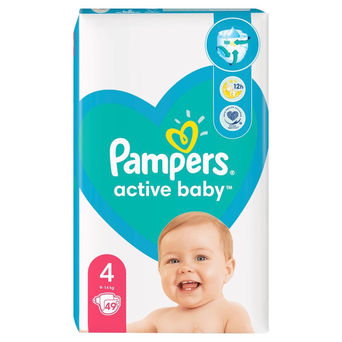 pieluchy pampers active baby 4 ceneo