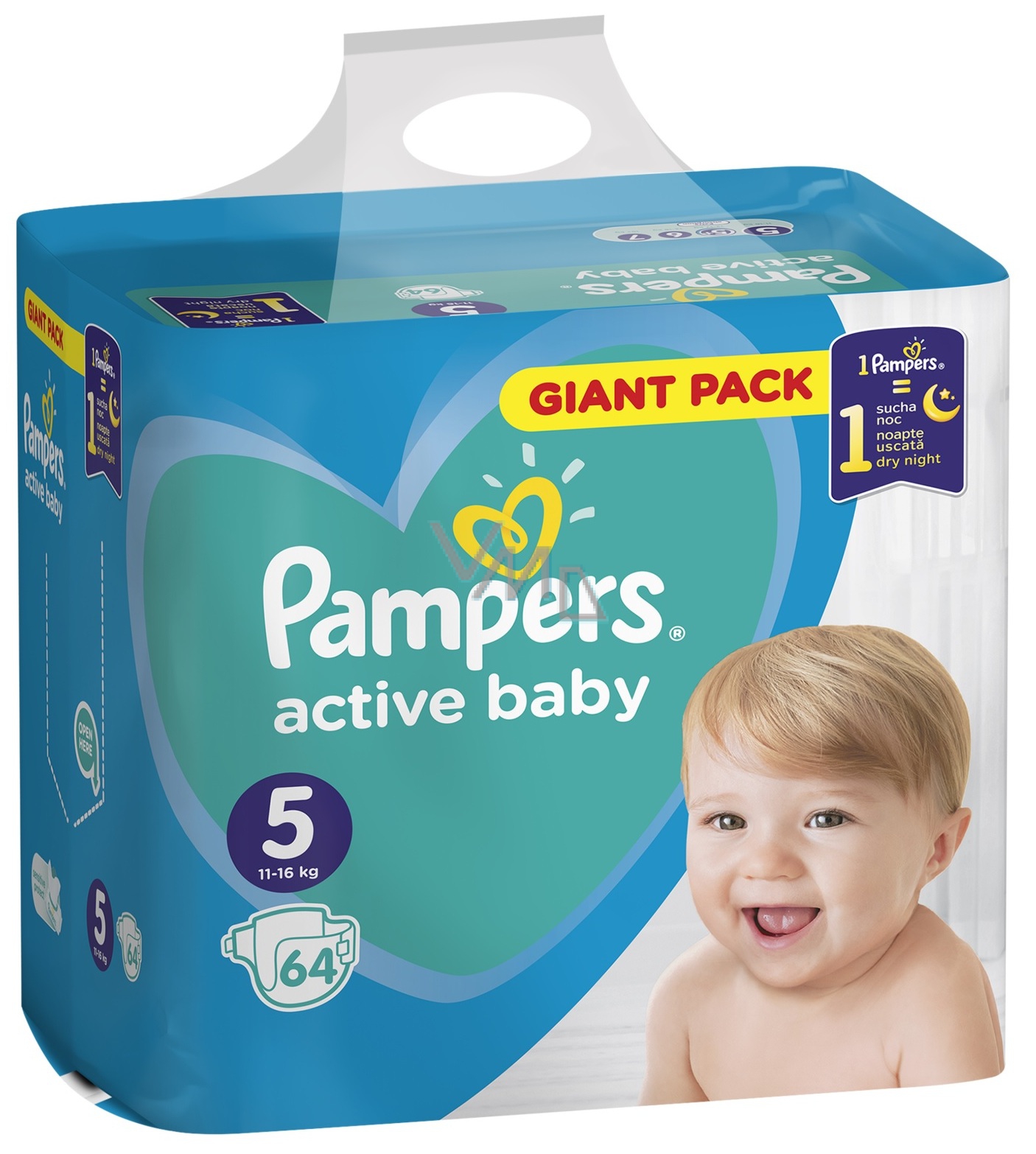 pampers pieluch pudło 1