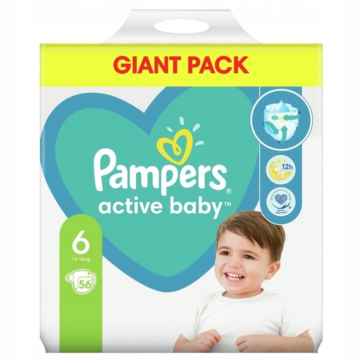 promocja pieluchy pampers 5