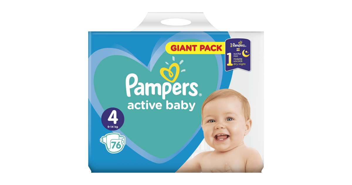 pampers active baby dry 4 promocja