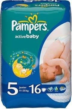 pieluchy pampers active baby mth 4 maxi 174szt