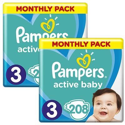 pampers 3 allegro 66 sztuk