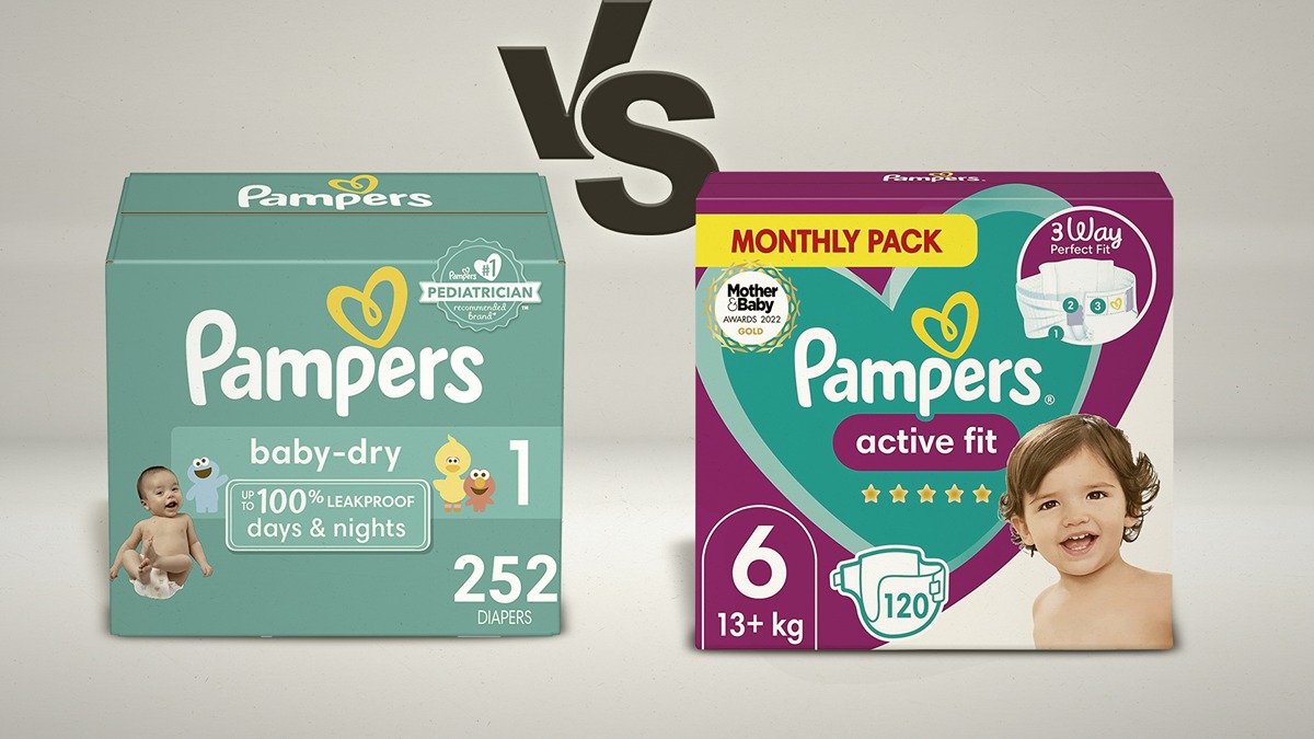 pampers 126 sztuk