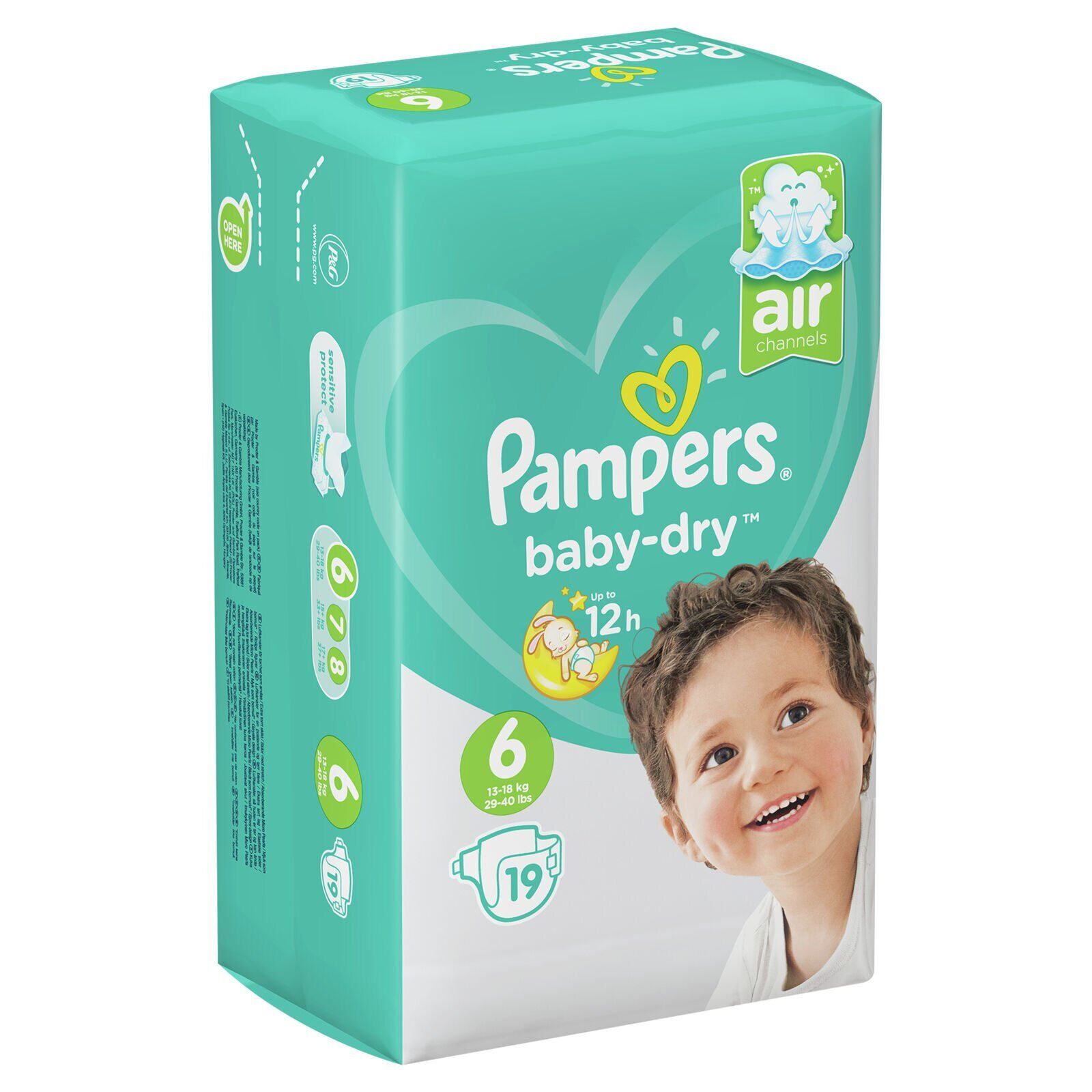 pampers sensitive cena