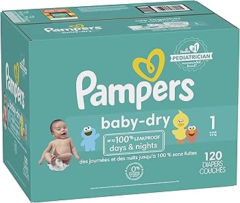 nowe pieluchy pampers