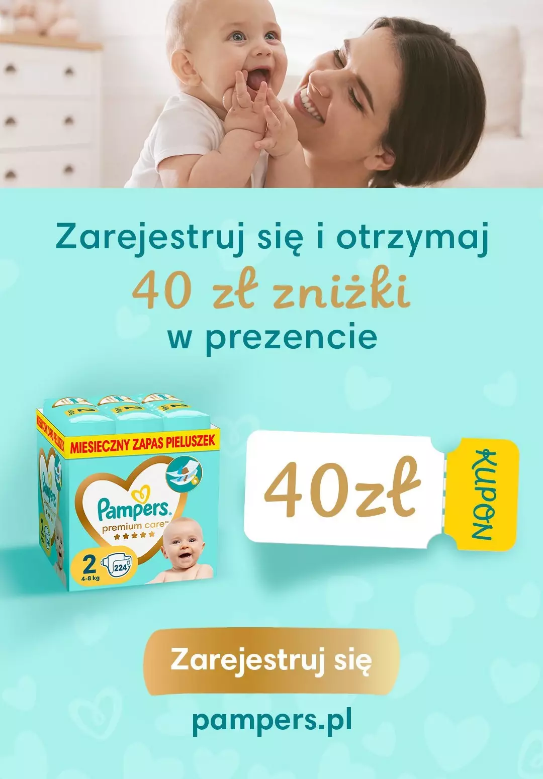 pampers 144 sztuki cena