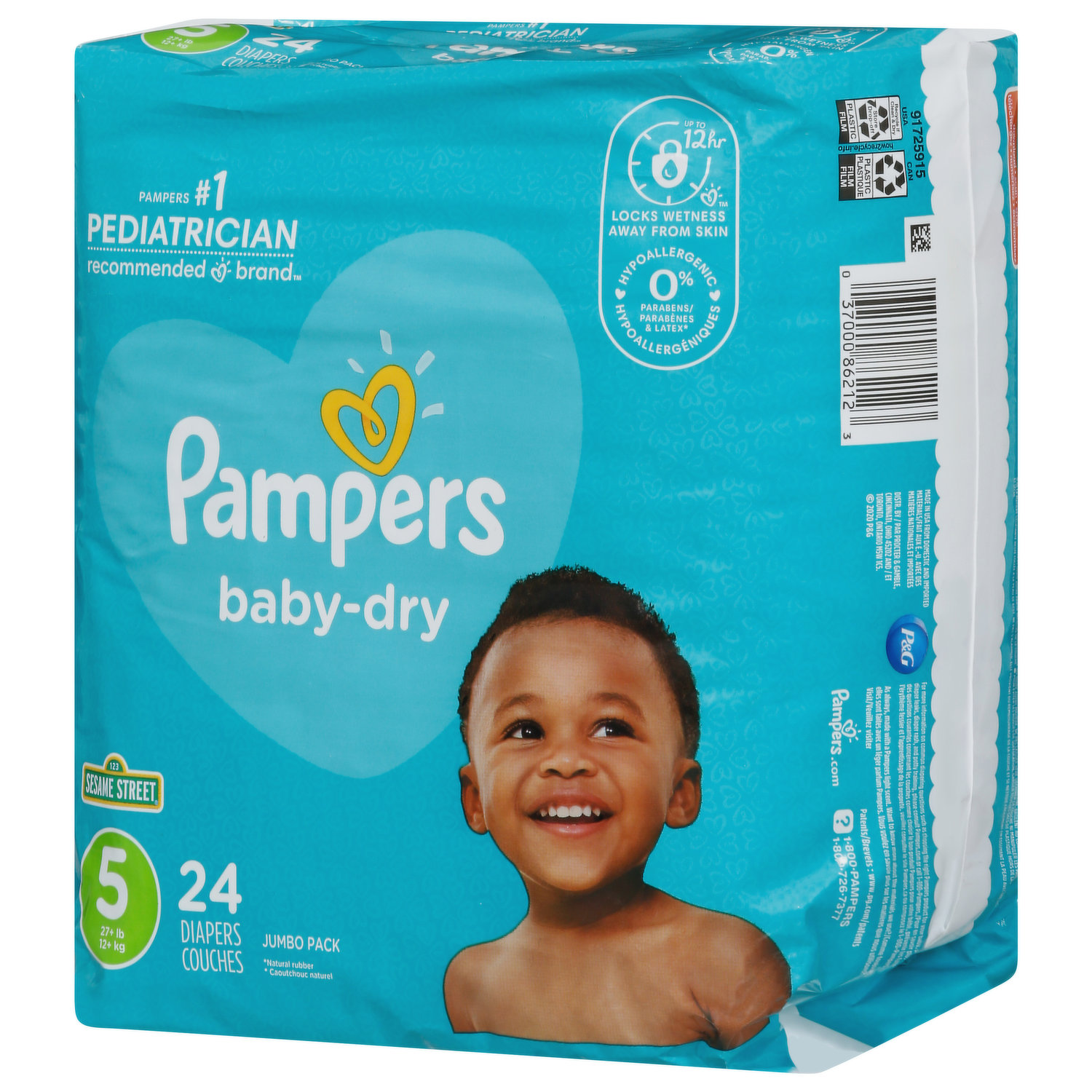 pampers 3 jumbo pack 90 sztuk