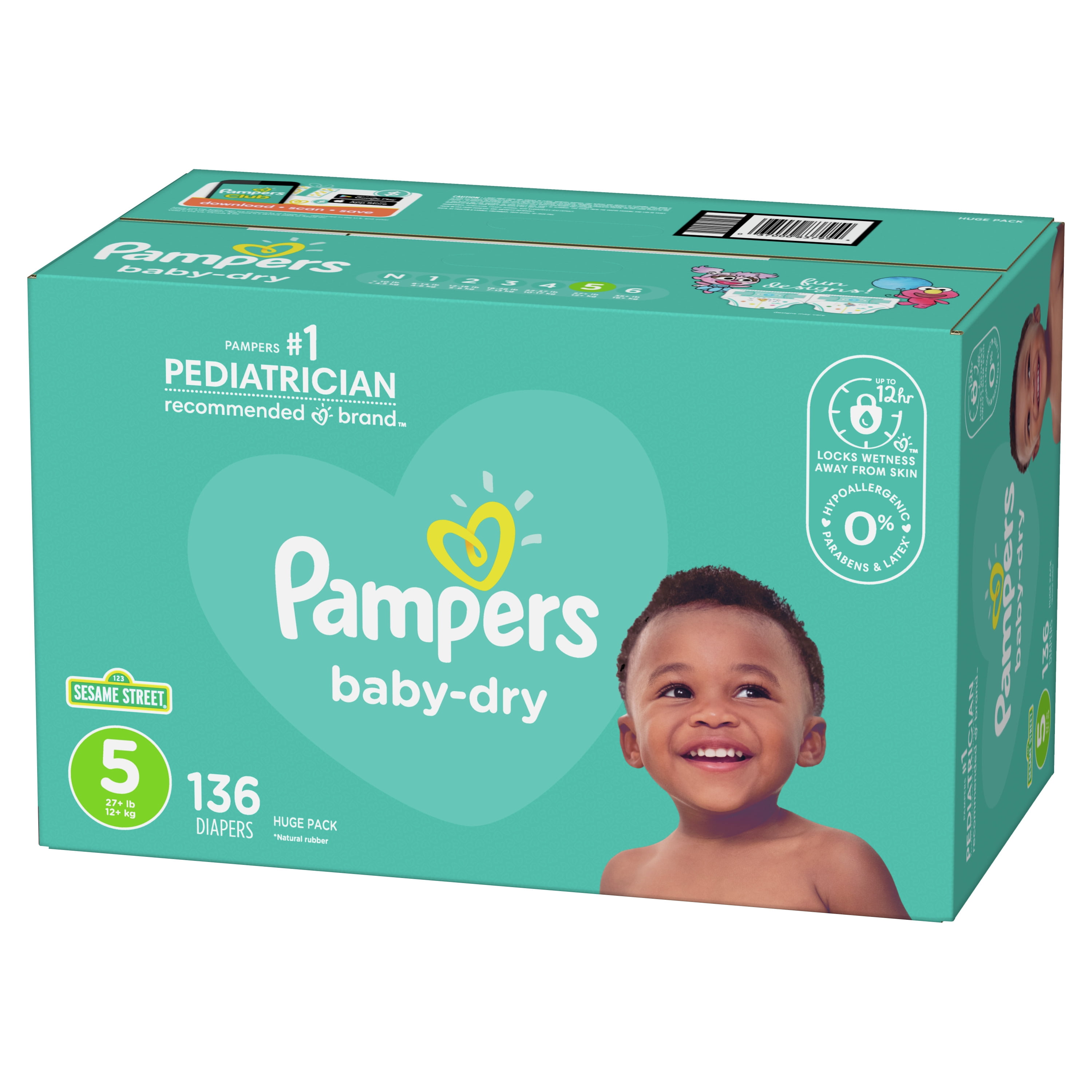 pampers osieczany