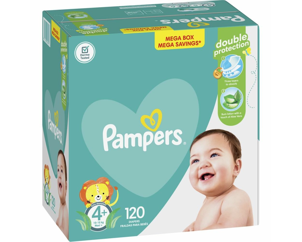 biedronka pampers 2 opakowani