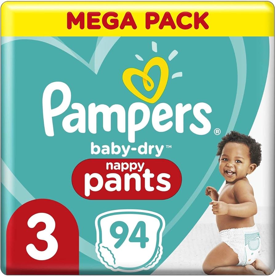 pampers majtki 6