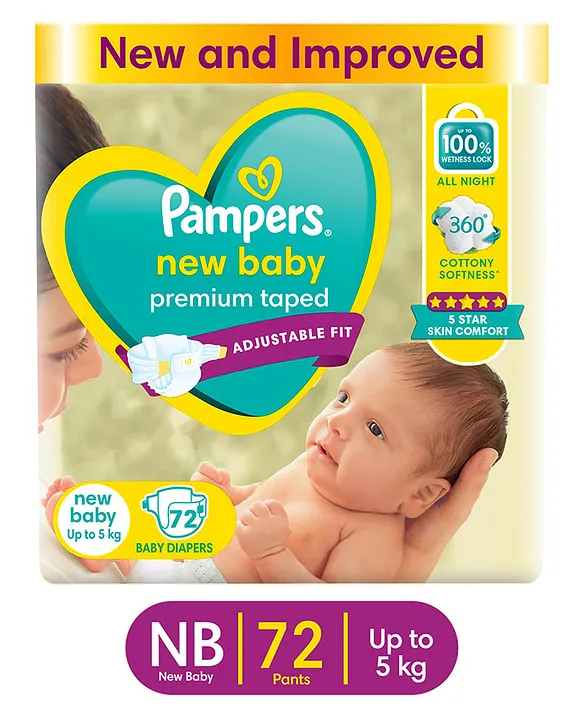 pieluchomajtki pampers pants 5 12-17 kg miesięczny zapas 152