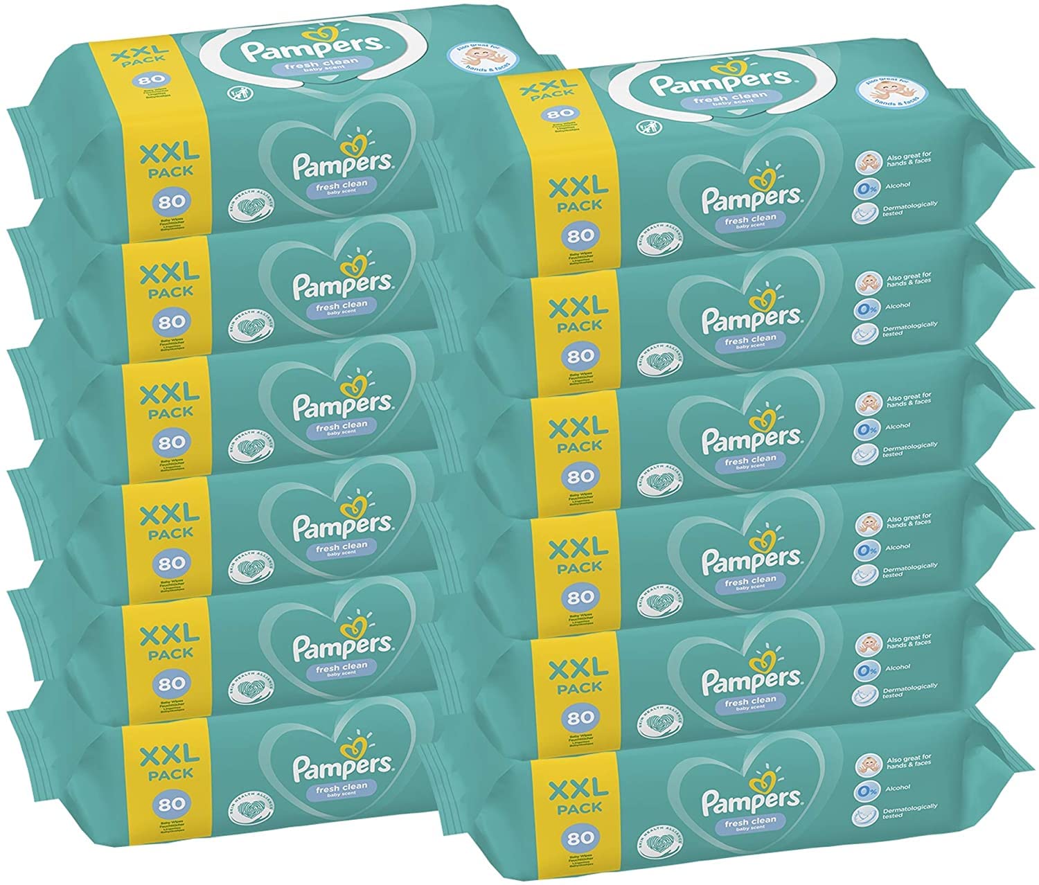 pampers sensitive chusteczki nawilżane dla niemowląt