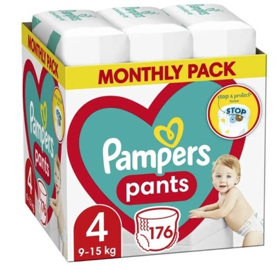 pieluchy pampers 4 premium care