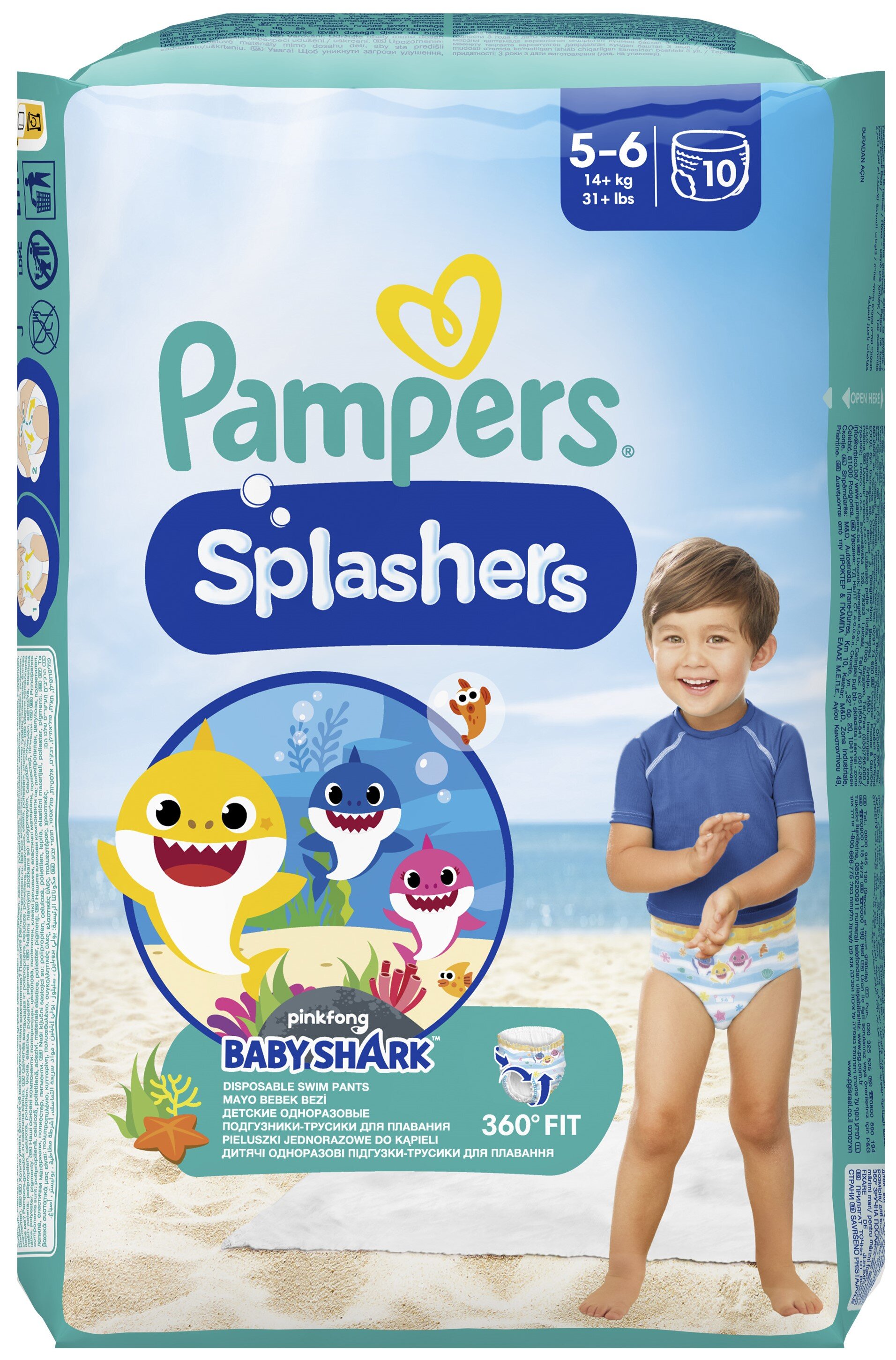 pampers 5 na ile kg