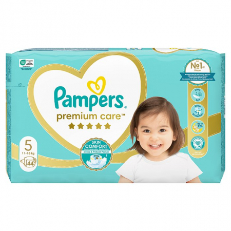 pieluchomajtki pampers premium care 5 44 sztuki