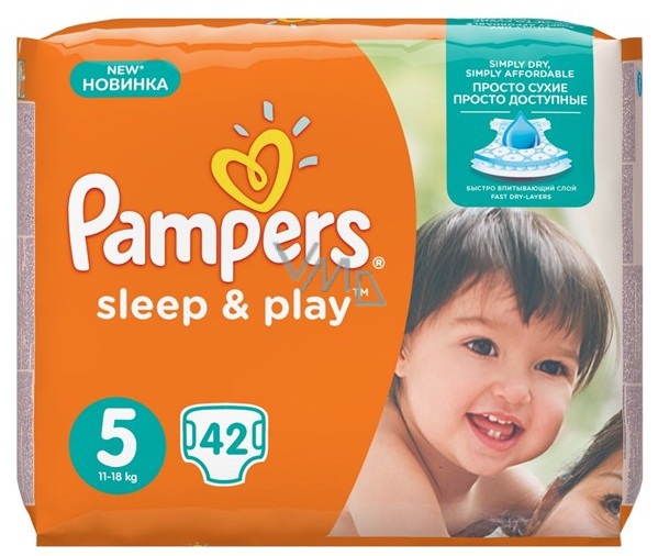 pampers przemaka bokami