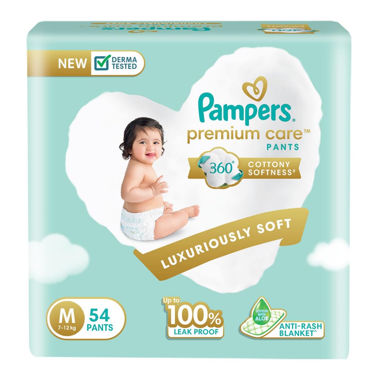 pampers 104 sztuki