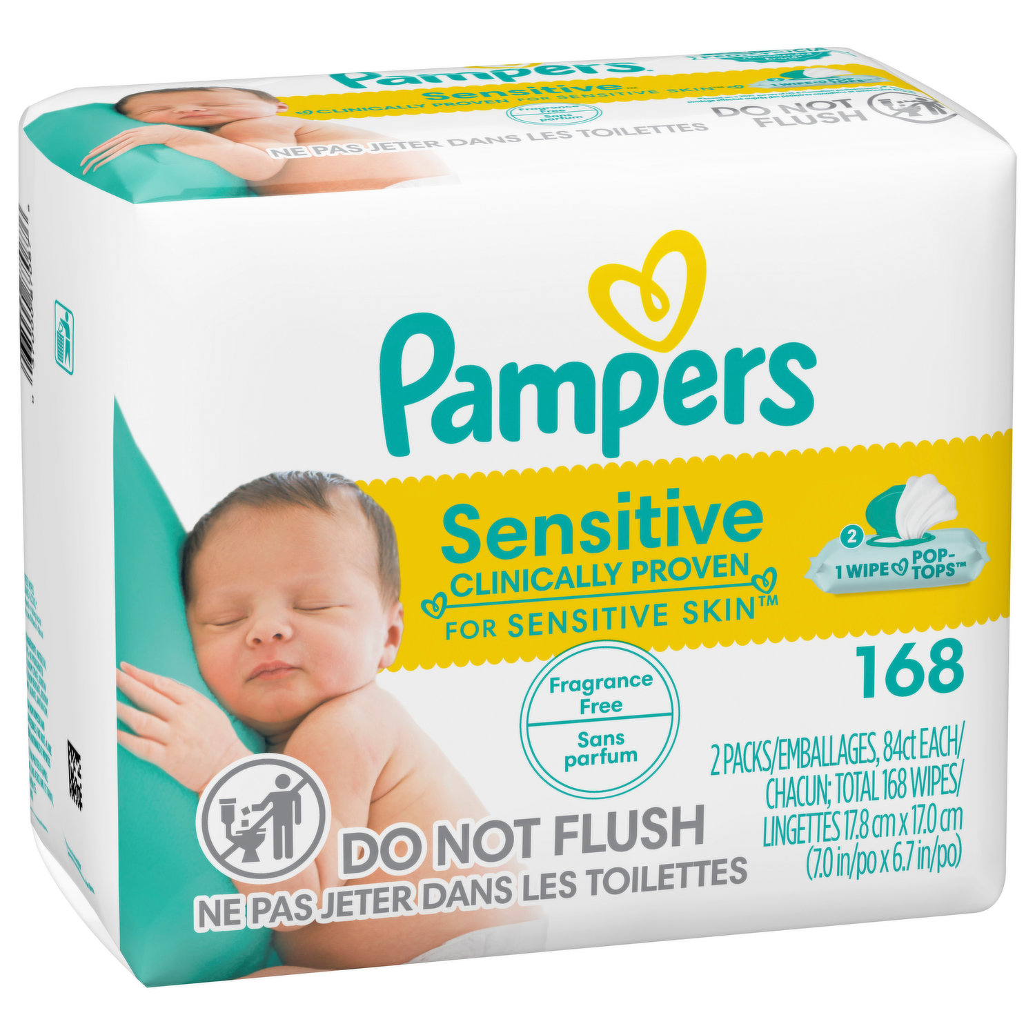 midi pampers sensitive care