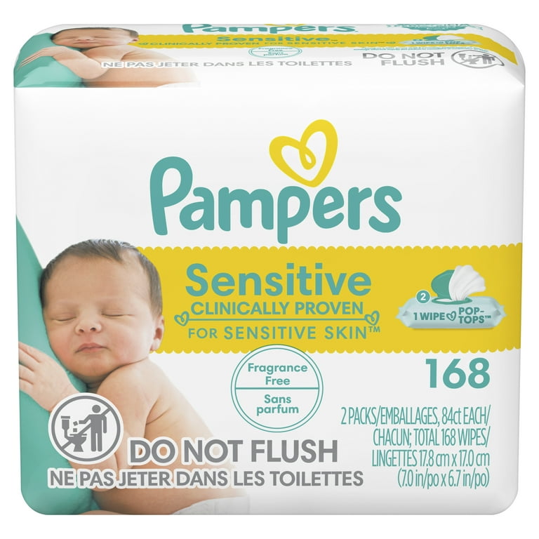 chusteczki pampers naturally clean opinie