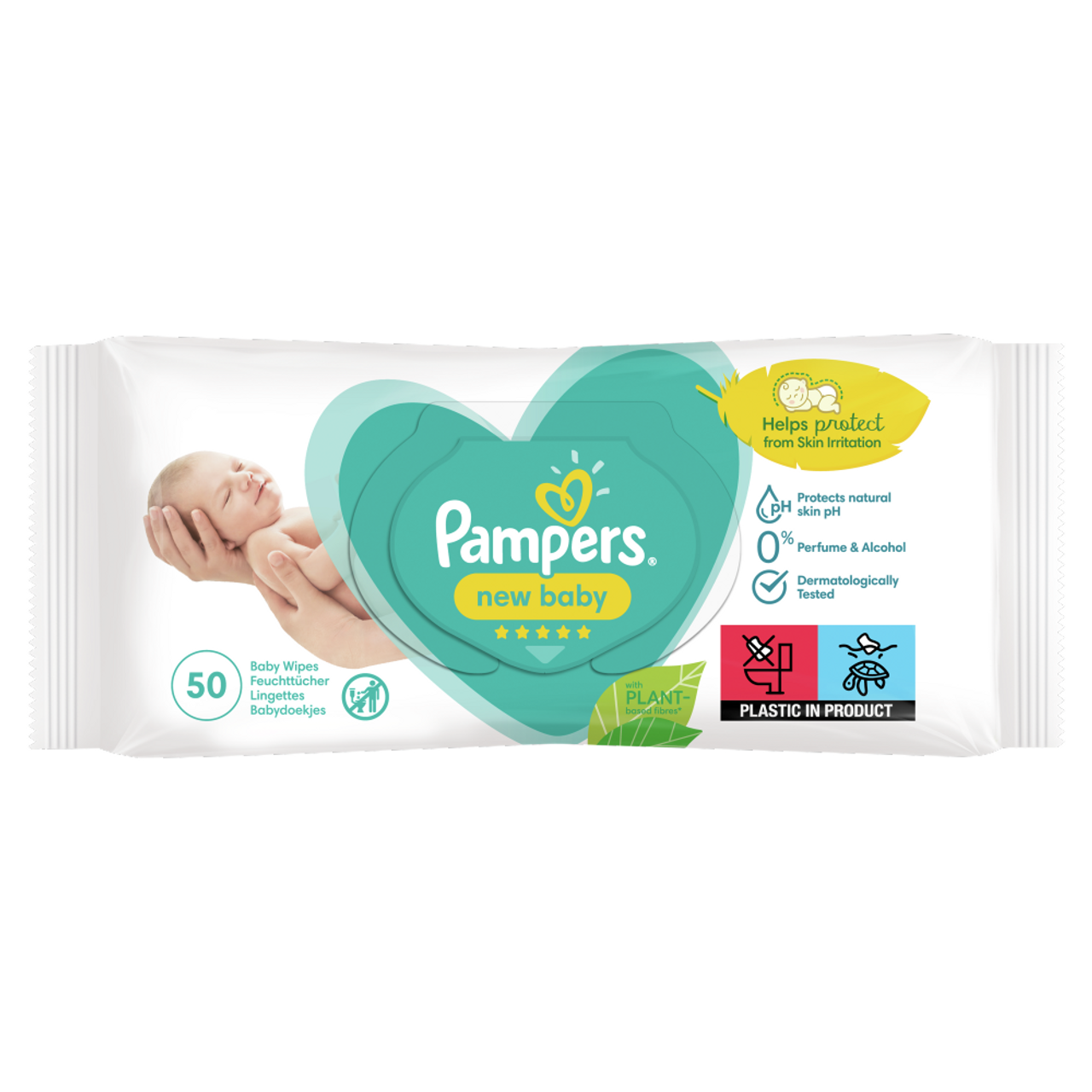 chusteczki nawilżane typu pampers