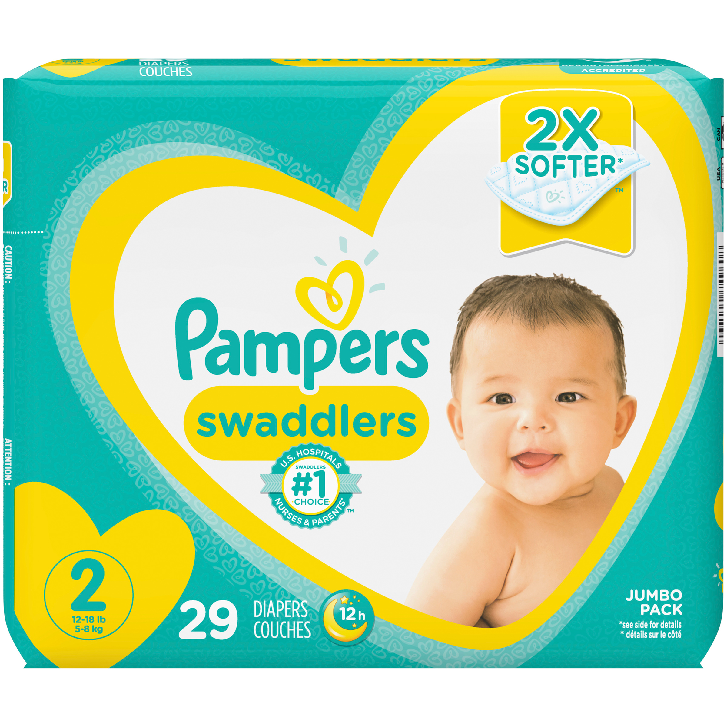 pampers s 114 sztuk