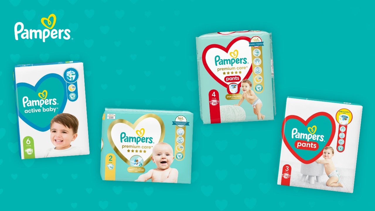 pampers premium care 4 box