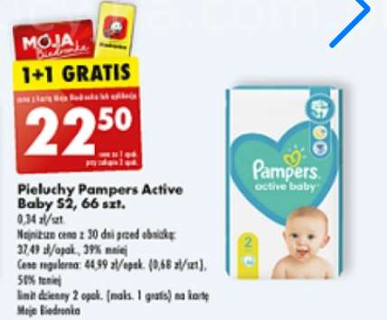 pampers active baby-dry pieluchy rozmiar 4