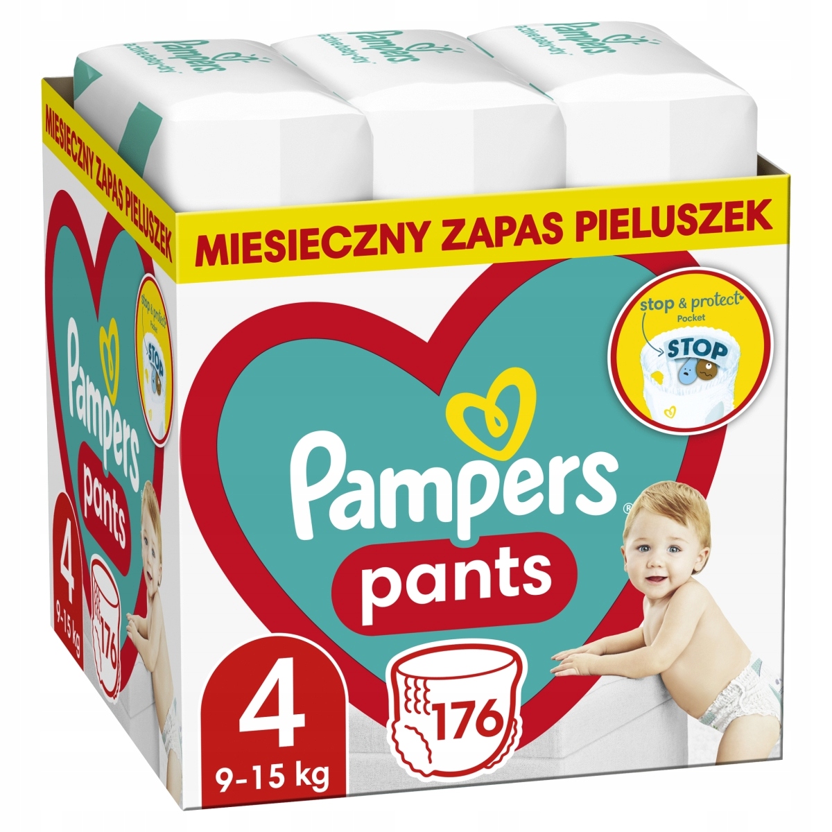 pampers do spodenek rowerowych