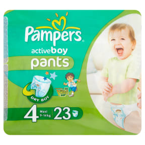 pampers pants właściwości